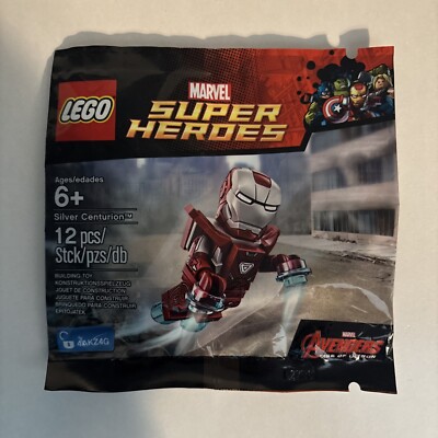 LEGO  Marvel Super Heroes: Silver Centurion (5002946) New Rare IronMan GameStop 