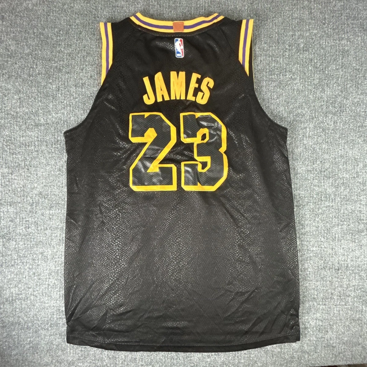 Black lebron jersey lakers hotsell