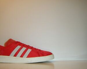 adidas campus white red