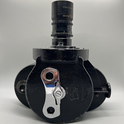 Bell & Howell 35mm Film Eyemo 71A Wind Cine Camera Very RARE 9  T2.2 B1600 V Len