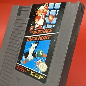 Super Mario Bros./Duck Hunt (Nintendo NES, 1988) Cartridge Only-Tested/Authentic
