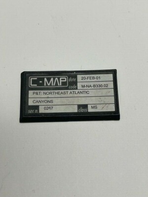 C-MAP P&T: Northeast Atlantic Canyons - M-NA-B330.02 (20-Feb-01)