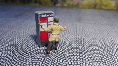3 x Fahrkartenautomat DB Ticketautomat  Spur N | Bahnsteig | Bahnhof |1:160