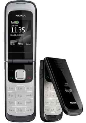 Nokia 2720 fold Flip Big Bottom Cell Phone Original 2G GSM 900