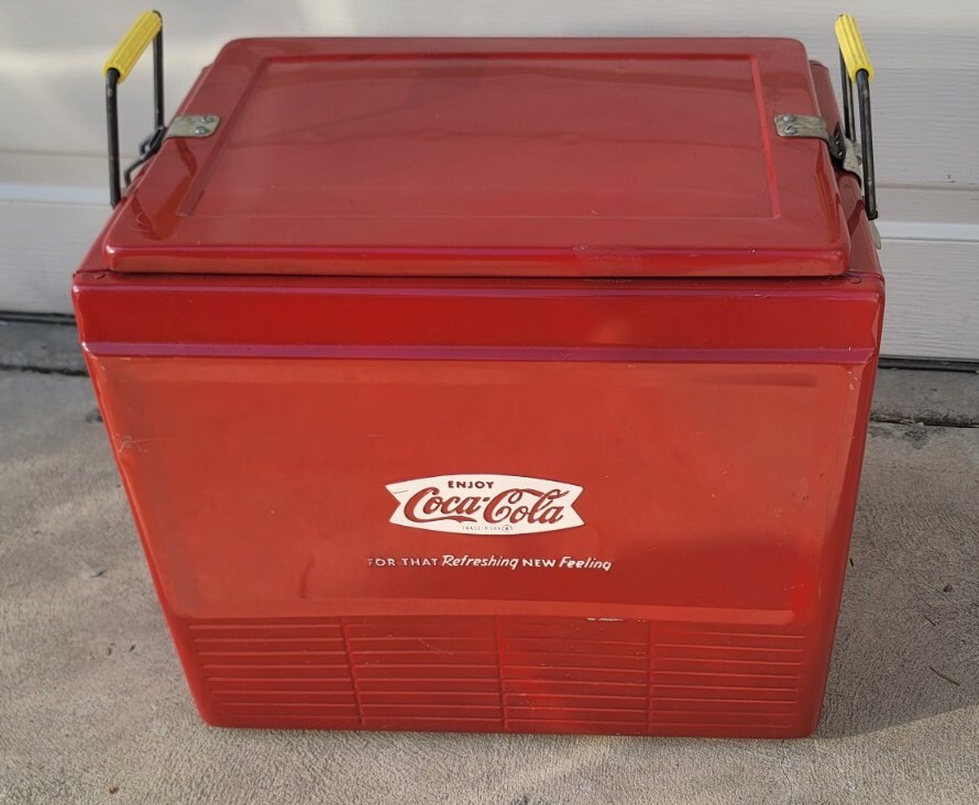 Vintage Coke Cooler RARE 1950s 
