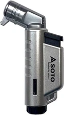 SOTO Ultra-compact Burner Torch Gas Refillable Camp Outdoor Silver