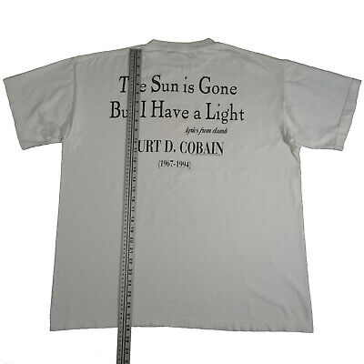 Vintage 90s Kurt Cobain T Shirt Nirvana Unplugged 1995 Vintage 90s Kurt Cobain T Shirt Nirvana Unplugged 1995