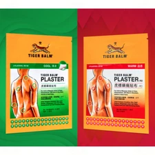 4 Units TIGER BALM Medicated Plaster-Cool | RD Warm Relief of Muscular Pains