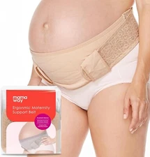 Mamaway Pregnancy Band Adjustable Ergonomic Breathable Maternity Belt (Medium)