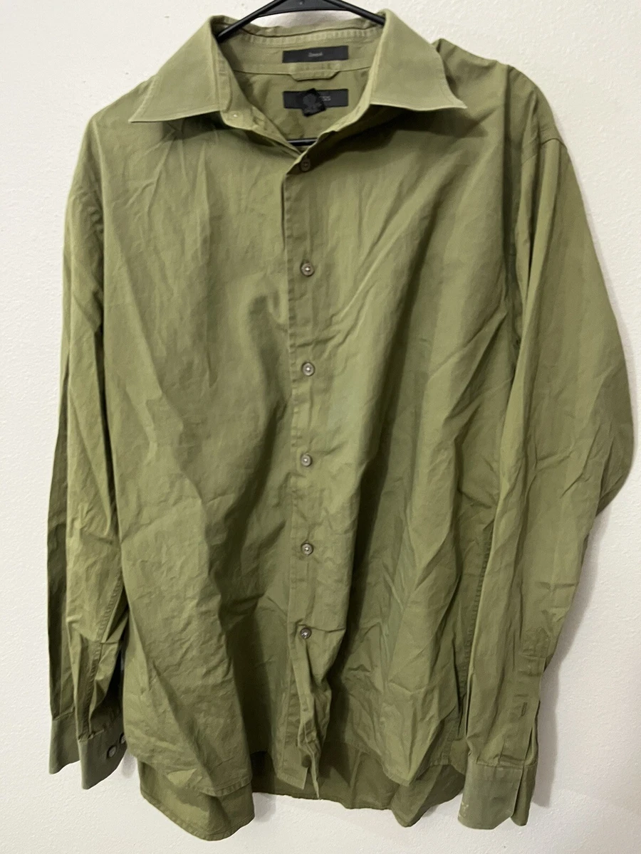 Express 100% Cotton Green Dress Shirts for Men for sale | eBay