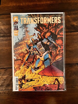 TRANSFORMERS #8 CVR B JORGE CORONA & MIKE SPICER HIGH GRADE