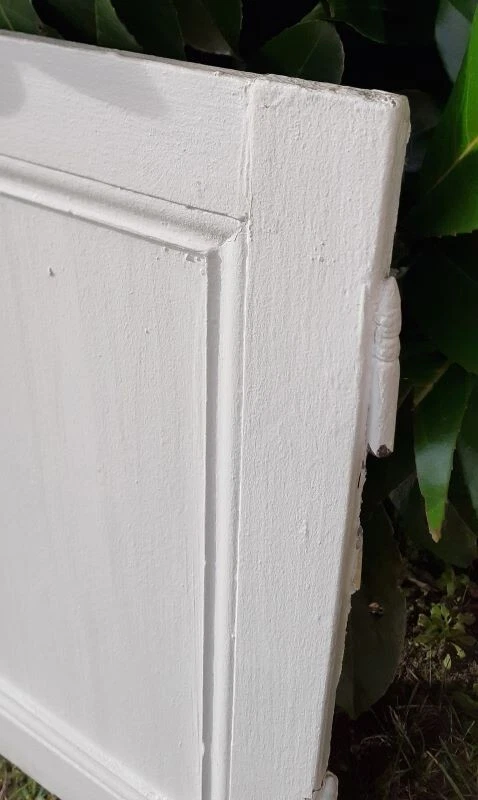 Petite porte de placard 61,5x63,5cm ancienne quincaillerie Old small Closet Door - Photo 2/4