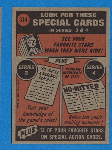 1972 Topps Baseball High Grade U-Pick to complete your set - 第 337/451 張圖片