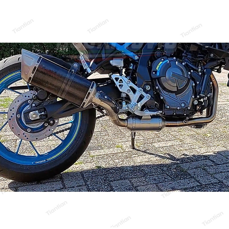 For Suzuki GSX-8S GSX-8R 2023-2024 Exhaust System Muffler