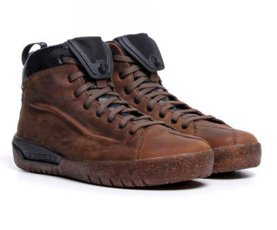 Dainese METRACTIVE WP Brown Waterproof Motorcycle Shoes