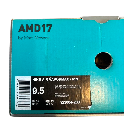 Marc Newson design NIKE AIR VAPORMAX MN AMD17 27.5 | eBay