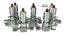 Veriflo 42600719 944A0PLPNCSFSFF Stainless Steel Valve, lof of 8 used working