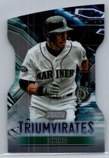 2023 topps stadium club baseball ichiro triumvirates #19