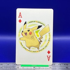 Pikachu Pokemon Playing Card Anime Game Nintendo TCG Japanese #125