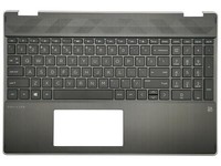 Original Hp Pavilion 15-DQ Cover Handauflage Tastatur Us International