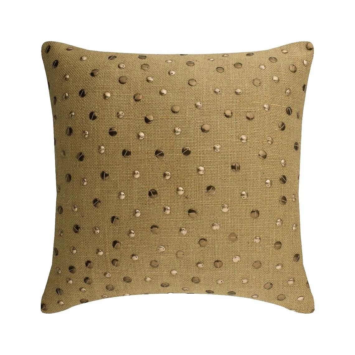 Guestroom Square Pillows Burlap