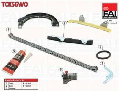 Original FAI AutoParts Steuerkettensatz TCK56WO für Toyota