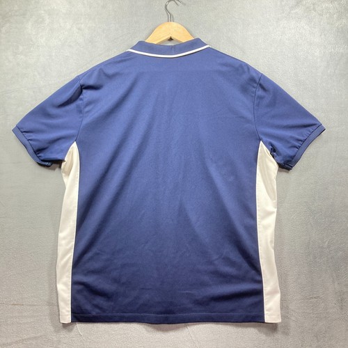 Polo Golf Ralph Lauren Shirt Mens XL Stretch Blue White Striped Outdoor - Picture 7 of 8
