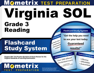 Virginia SOL Grade 3 Reading Flashcard Study System