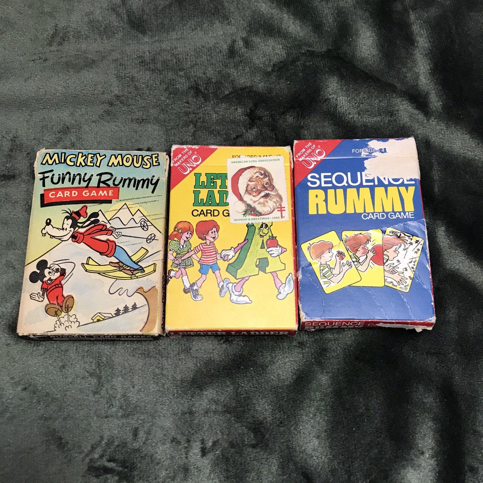 Mickey Mouse Funny Rummy;sequence Rummy;letter Ladder
