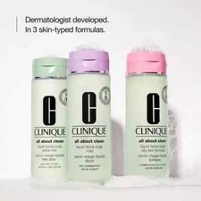 Clinique All About Clean Facial Soap  Choose Formula Mild, Extra-Mild, Foaming