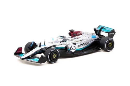 Mercedes AMG W13 GP Belgium 2022 G. Russell, Tarmac Works 1:64 - Picture 2 of 4