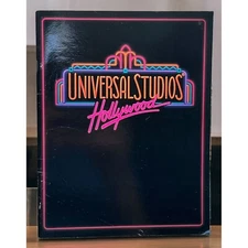 Universal Studios Hollywood Souvenir Booklet 1988 Star Trek Battlestar Galactica