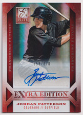 2013 Panini Elite Extra Edition Autos #94 Jordan Patterson FF 559/670 Rockies