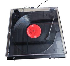 Audio Technica AT-LP60X Fully Automatic Belt Drive Stereo Turntable Black 