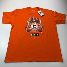 NEW Nike Connecticut Sun Basketball Shirt Mens Large Orange Loose Fit WNBA