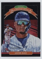 2020 Panini Donruss Optic Diamond Kings Black Stars Prizm /125 Javier Baez 18n6