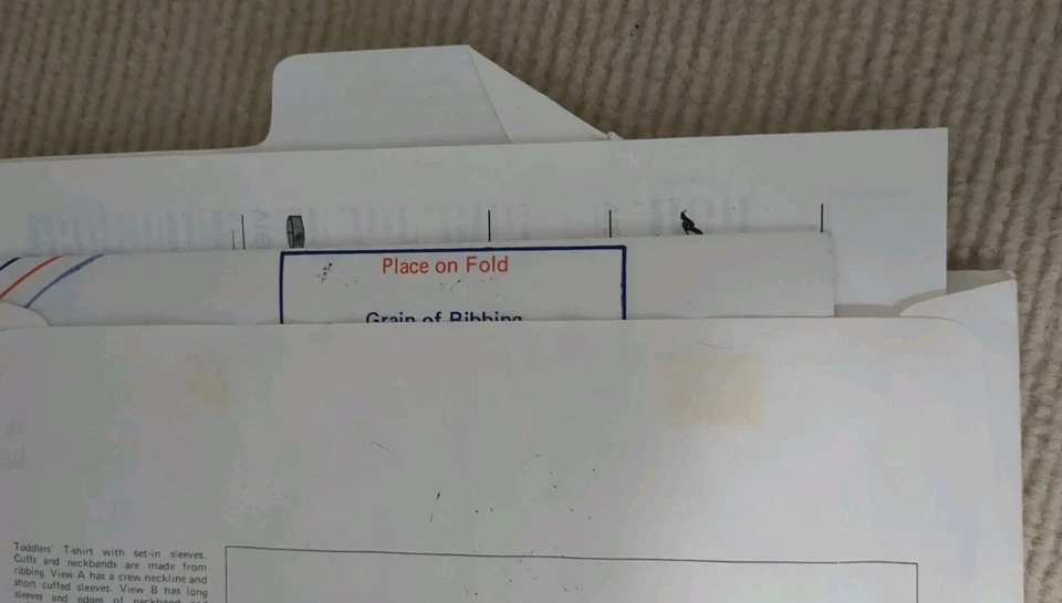 Kwik Sew Pattern 699 Childs Unisex Knit Tops Sizes 1 2 3 VTG UNCUT - Image 4 of 4