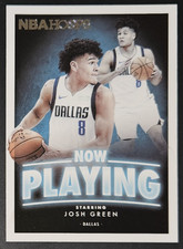 Josh Green 2020-21 Panini Hoops NOW PLAYING Rookie Insert Card (no.SS-5)