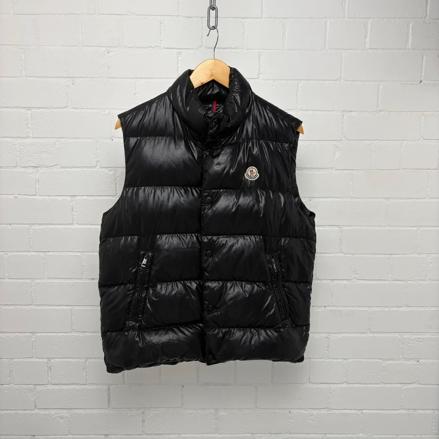Moncler Black Tibb Down Gilet
