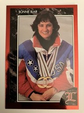 1992 Sports Legends Memorabilia Bonnie Blair 43 Olympic Speed skater 