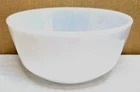 Vintage Anchor Hocking Fire-King White Milk Glass Mixing Bowl 8” USA Ovenware