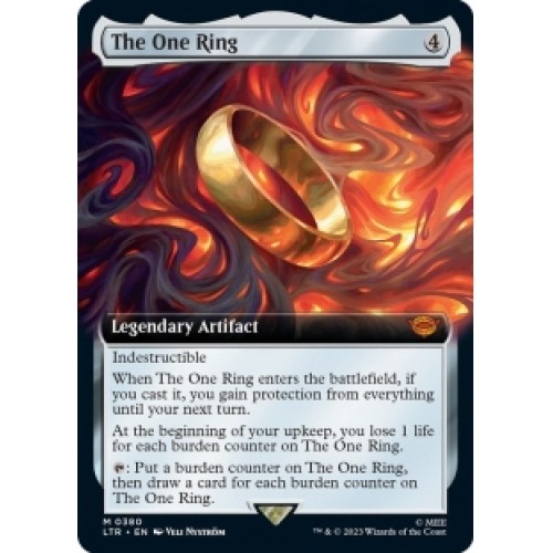 The One Ring (extended Art) M/NM Magic: The Gathering MTG The Lord Of The Rings - Picture 1 of 1