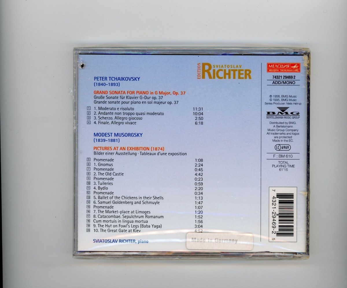 【中古】「非常に良い」［CD］Sviatoslav Richter - The Complete Warner Recordings Amazon.com: Sviatoslav Richter: Complete Album Collection: CDs & Vinyl