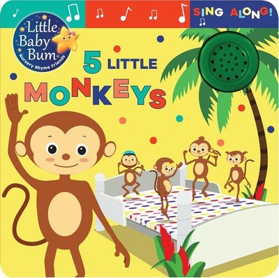 Little Baby Bum 5 Little Monkeys (Little Baby Bum Sing Along!) - board book ...