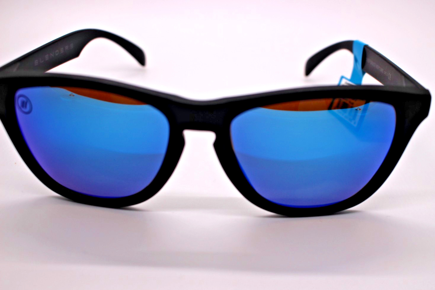 Sunglasses Deep Space Neptune Black / Blue Mirror Lenses