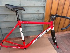 WILIER LAVAREDO ROAD BIKE RIM BRAKE FRAMESET SIZE 54CM MEDIUM GOOD CONDITION