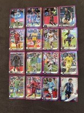 2025 Topps Chrome MLS Magenta Pulsar Refractor 16 Card Lot Morris Gil Henry Zaha