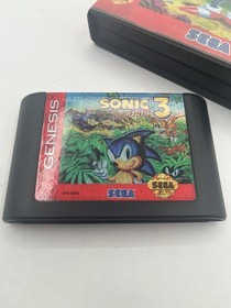 Sonic the Hedgehog 3 (Sega Genesis, 1994) - Complete In Box - Tested!