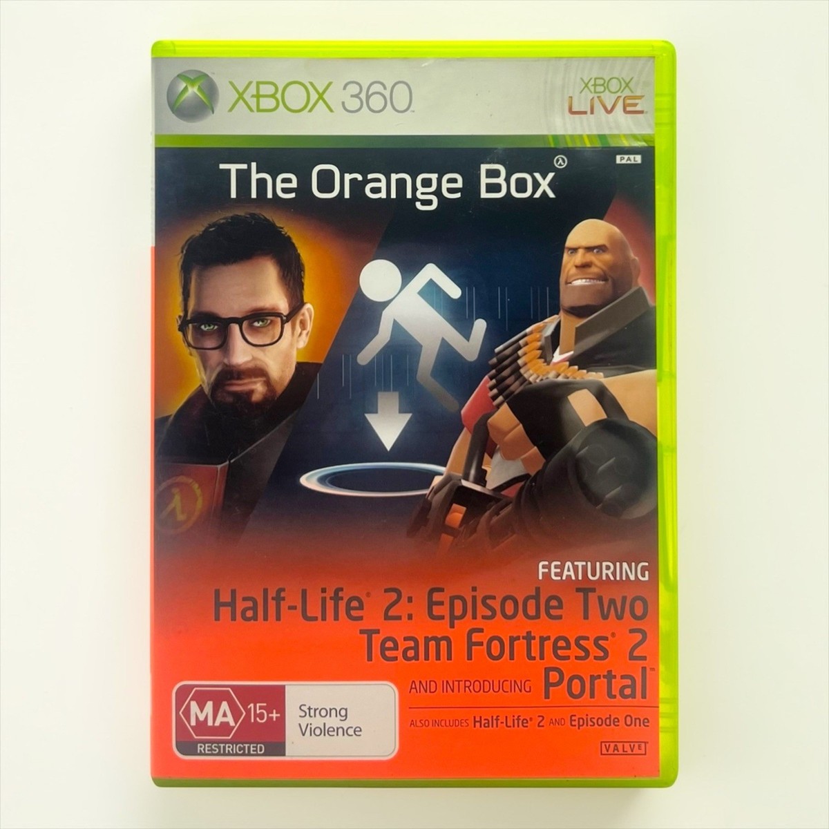 The Orange Box [HL2: Ep 2, TF2, Portal] for Microsoft Xbox 360