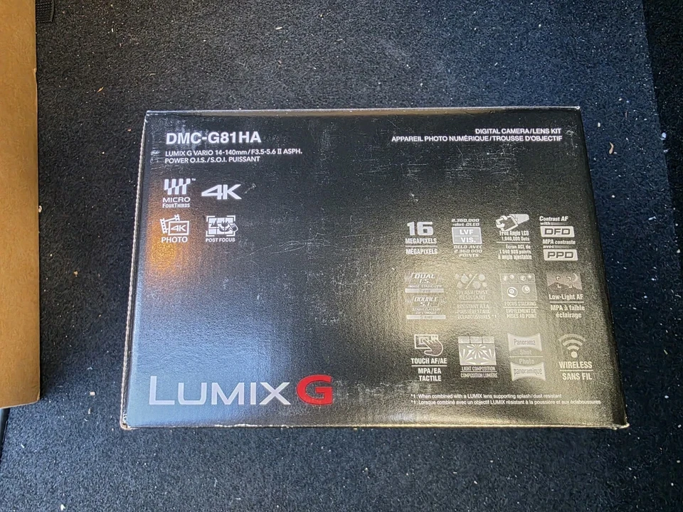 Panasonic LUMIX DMC-G81HAEGK Systemkamera 4K ohne Objektiv, 16 MP - Top - Bild 2 von 4